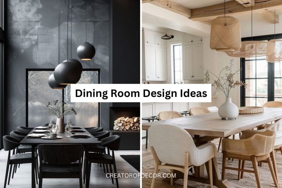 Dining Room Design Ideas